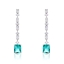 Show details for Nickel Free Platinum Plated Luxury Dangle Earrings with No-Risk Refund