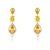 Picture of Latest Big Yellow Dangle Earrings