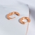 Picture of Copper or Brass Gold Plated Small Hoop Earrings For Your Occasions