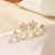 Picture of New Season White Cubic Zirconia Stud Earrings with SGS/ISO Certification