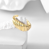 Picture of Low Price Gold Plated Copper or Brass Adjustable Ring from Trust-worthy Supplier