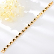 Show details for Buy Gold Plated Copper or Brass Fashion Bracelet with Wow Elements
