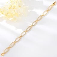 Show details for Affordable Gold Plated White Fashion Bracelet from Trust-worthy Supplier