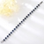 Picture of Nice Cubic Zirconia Platinum Plated Fashion Bracelet