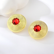 Show details for Dubai Resin Big Stud Earrings with Fast Delivery
