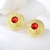 Picture of Dubai Resin Big Stud Earrings with Fast Delivery