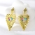 Picture of New Artificial Crystal Colorful Dangle Earrings