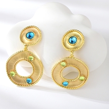 Show details for Dubai Big Dangle Earrings with Speedy Delivery