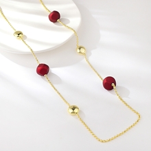 Show details for Shop Gold Plated Big Long Pendant with Wow Elements