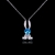 Picture of Zinc Alloy Swarovski Element Pendant Necklace with Speedy Delivery