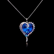 Show details for Platinum Plated Zinc Alloy Pendant Necklace at Super Low Price