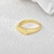 Picture of Hypoallergenic Gold Plated Delicate Fashion Ring with Worldwide Shipping