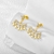 Picture of Designer Gold Plated Small Stud Earrings with No-Risk Return
