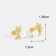 Picture of Copper or Brass Delicate Stud Earrings with Full Guarantee