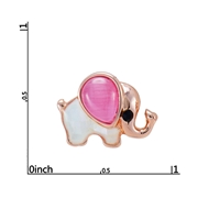 Picture of Beautiful Opal Pink Stud Earrings
