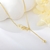 Picture of Unique Cubic Zirconia Gold Plated Pendant Necklace
