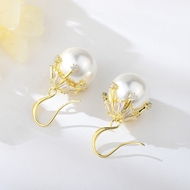 Show details for Low Price Gold Plated Zinc Alloy Dangle Earrings from Trust-worthy Supplier