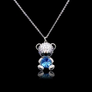 Show details for Designer Platinum Plated Zinc Alloy Pendant Necklace with No-Risk Return Show details for Designer Platinum Plated Zinc Alloy Pendant Necklace with No-Risk Return