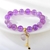 Picture of Irresistible Purple Nature Amethyst Fashion Bracelet As a Gift