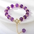 Picture of Small Purple Fashion Bracelet with Beautiful Craftmanship