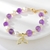 Picture of Fancy Small Nature Amethyst Fashion Bracelet