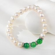 Picture of Most Popular fresh water pearl Small Fashion Bracelet