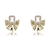 Picture of Low Price Gold Plated Copper or Brass Big Stud Earrings from Trust-worthy Supplier
