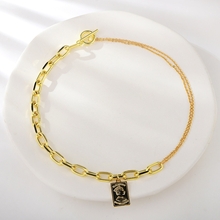 Show details for Copper or Brass Big Short Statement Necklace at Great Low Price