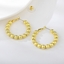 Show details for Fabulous Zinc Alloy Multi-tone Plated Big Hoop Earrings in Bulk