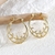 Picture of Delicate Copper or Brass Hoop Earrings with 3~7 Day Delivery