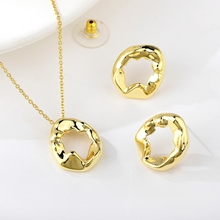 Show details for Recommended Gold Plated Dubai 2 Piece Jewelry Set from Top Designer