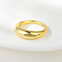 Show details for Copper or Brass Gold Plated Fashion Ring with Low MOQ