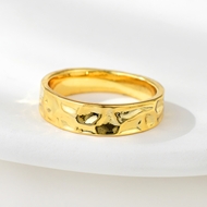Show details for Unique Small Gold Plated Fashion Ring