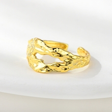 Show details for Irresistible Gold Plated Dubai Adjustable Ring For Your Occasions