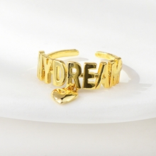 Show details for Bulk Gold Plated Dubai Adjustable Ring with No-Risk Return