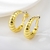Picture of Hot Selling Gold Plated Dubai Big Hoop Earrings from Top Designer