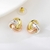 Picture of Impressive Multi-tone Plated Dubai Big Stud Earrings with Low MOQ