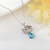 Picture of Shop Platinum Plated Cat Pendant Necklace with Wow Elements