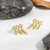 Picture of Gold Plated Cubic Zirconia Earrings at Great Low Price