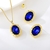Picture of Small Gold Plated 3 Piece Jewelry Set with Beautiful Craftmanship