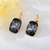 Picture of Impressive Black Zinc Alloy Earrings with Low MOQ