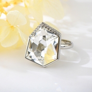 Show details for Zinc Alloy Medium Adjustable Ring from Editor Picks