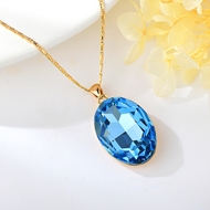 Show details for Best Selling Swarovski Element Zinc Alloy Pendant Necklace