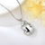 Picture of Attractive White Platinum Plated Pendant Necklace For Your Occasions