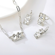 Show details for Zinc Alloy Medium 3 Piece Jewelry Set with Full Guarantee