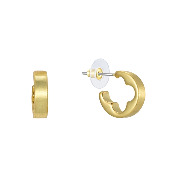 Picture of Eye-Catching Gold Plated Small Earrings in Bulk