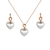 Picture of Trendy Rose Gold Plated Small 2 Piece Jewelry Set with No-Risk Refund