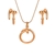 Picture of Bulk Rose Gold Plated Small 2 Piece Jewelry Set with No-Risk Return