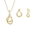 Picture of Zinc Alloy Gold Plated 2 Piece Jewelry Set with Fast Delivery