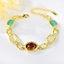 Show details for Zinc Alloy Small Bracelet with Wow Elements